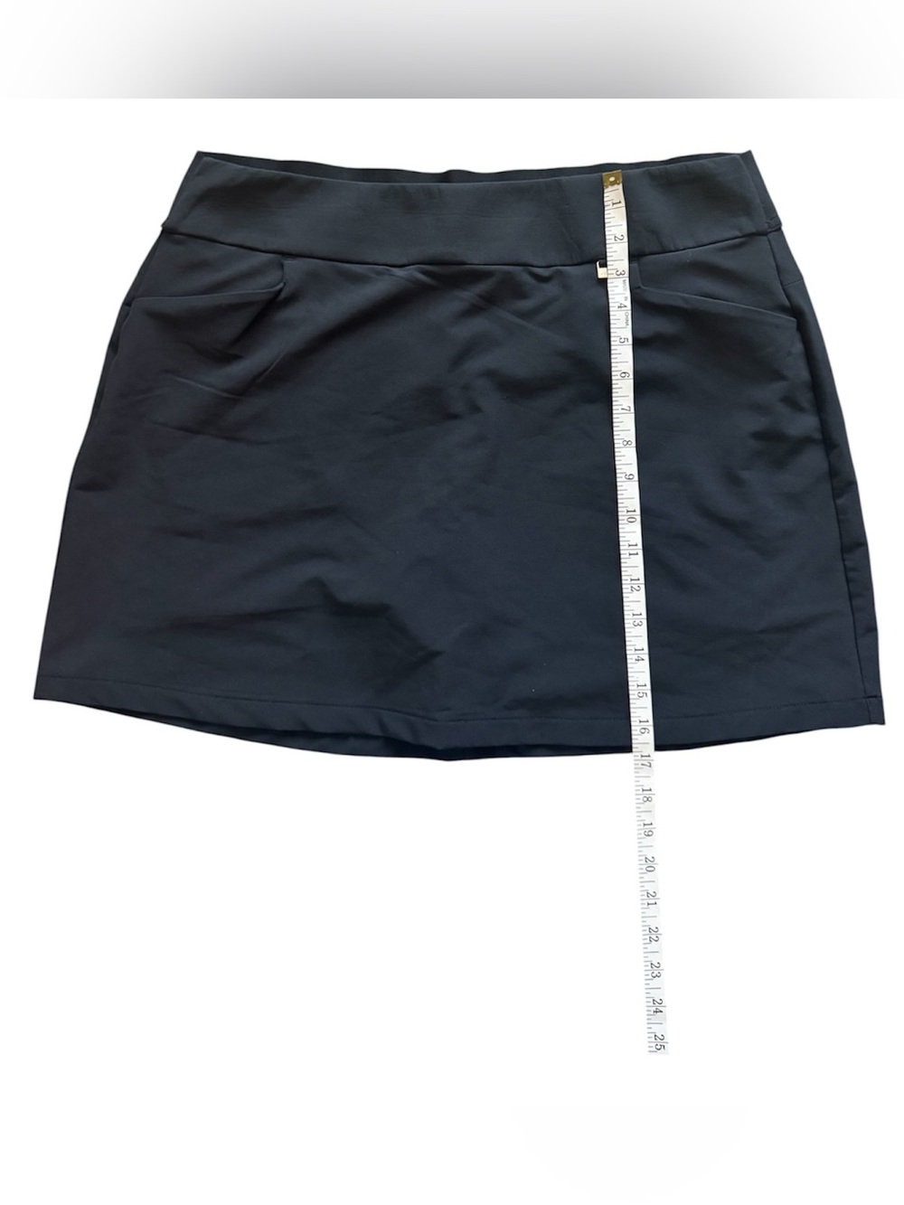 Greg Norman Collection Black Pull-On Golf Skort Large NWOT Stretch Performance - Picture 9 of 9
